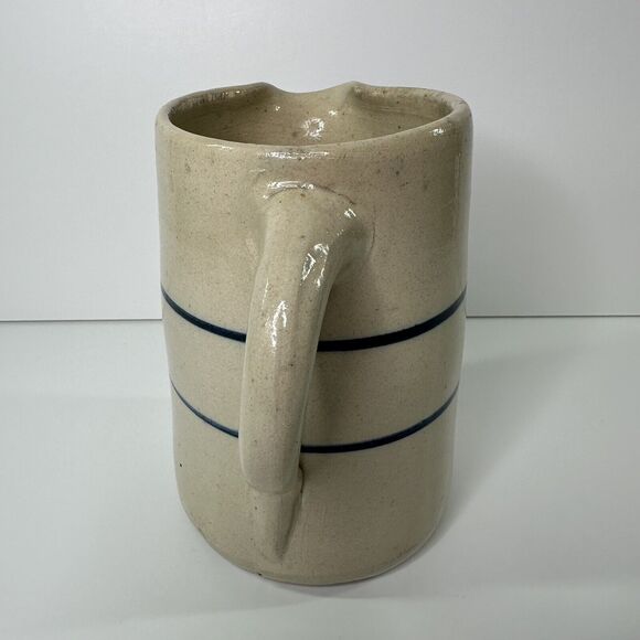 Paul Storie Pottery Co Pitcher Vase Utensil Holder 7.5" Farmhouse Cottagecore - Picture 4 of 14
